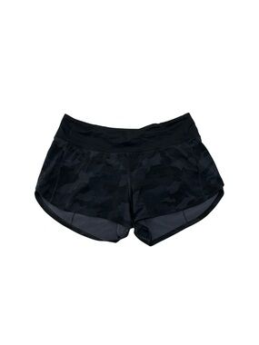 lululemon camo running shorts sz 8